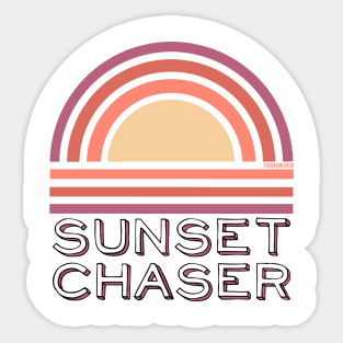 Sunset Chaser Sticker